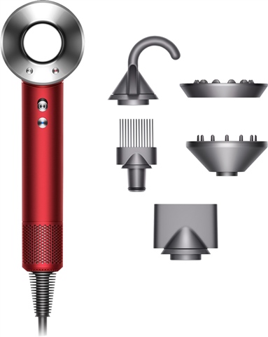 Dyson Supersonic HD07 Hair Dryer (5 Attachments) - Red